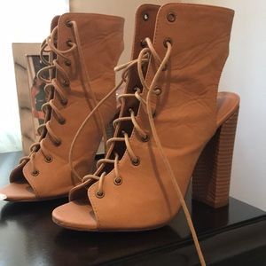 Lace Up Heels